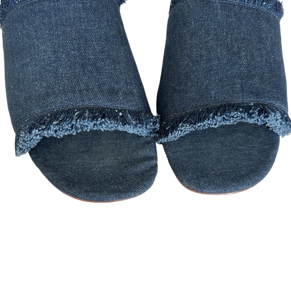 Land’s End denim slides Sz 11M.  Worn once. - Picture 3 of 7